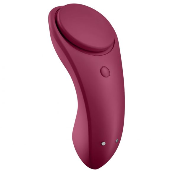 Satisfyer Sexy Secret - intelligenter wasserdichter Slip-Vibrator (Bordeaux)