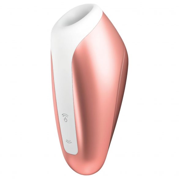 Satisfyer Love Breeze - akkubetriebener, wasserdichter Klitoral Vibrator (Pfirsich) 