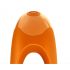 Satisfyer Candy Cane - wiederaufladbarer, wasserdichter Doppel-Vibrator (Orange)