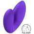 Satisfyer Love Riot - wiederaufladbarer, wasserdichter Fingervibrator (lila)