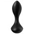 Satisfyer Backdoor Lover - wiederaufladbarer, wasserdichter Analvibrator (schwarz)