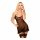 Penthouse Guilty Icon - Strumpfhalter Kleid und Tanga (schwarz) 