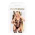 Penthouse Love Bud - Spitze offenes Netzset (schwarz) 