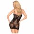 Penthouse Above & Beyond - Netzkleid mit Mesh (Schwarz) 