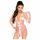 Penthouse Midnight Mirage - Satin-Robe & String (Pink) - XL