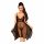 Penthouse Naughty Doll - Spitzenkleid und Tanga (schwarz) 