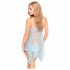 Penthouse Naughty Doll - Spitzenkleid und Tanga (Blau) 