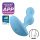 Satisfyer Deep Diver - intelligenter Analvibrator (blau) 