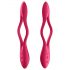 Satisfyer Elastic Joy - Akku, flexibler Paar-Vibrator (Rot)