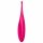 Satisfyer Twirling Fun - wiederaufladbarer, wasserdichter Klitorisvibrator (magenta)