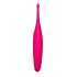 Satisfyer Wirbelnder Spaß - wiederaufladbarer, wasserdichter Klitorisvibrator (Magenta) 