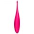 Satisfyer Twirling Fun - wiederaufladbarer, wasserdichter Klitorisvibrator (magenta)