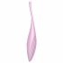 Satisfyer Twirling Joy - intelligenter wasserdichter Klitorisvibrator (rosa) 