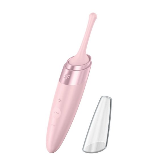 Satisfyer Twirling Delight - wiederaufladbarer, wasserdichter Klitorisvibrator (Pink) 