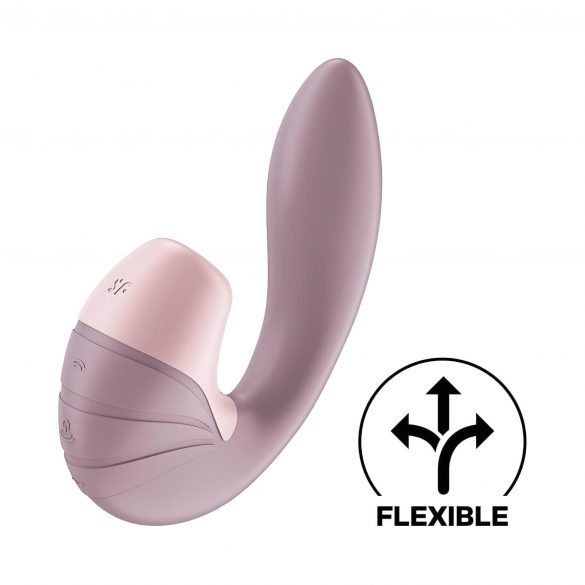 Satisfyer Supernova - Akkubetriebener, luftwellen 2in1 Vibrator (pink) 