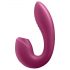 Satisfyer Sunray - wiederaufladbarer, luftwellenbetriebener 2-in-1 Vibrator (rot)