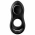 Satisfyer Legendary Duo - aufladbarer, vibrierender Penisring (schwarz) 