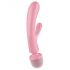 Satisfyer Triple Lover - G-Punkt- und Massagevibrator (Pink)