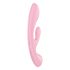 Satisfyer Triple Oh - Akkubetriebener Vibrator mit Klitorisarm (Pink) 