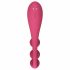 Satisfyer Tri Ball 1 - akkubetriebener, multifunktionaler Vibrator (rot) 