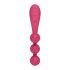 Satisfyer Tri Ball 1 - akkubetriebener, multifunktionaler Vibrator (rot) 