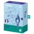 Satisfyer Sniper - aufladbarer, vibrierender Penisring (blau) 