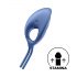 Satisfyer Swordsman - wiederaufladbarer, vibrierender Penisring (blau)