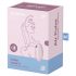 Satisfyer Vulva Lover 3 - Wiederaufladbarer, druckwellenbasierter Klitorisstimulator (Pink)