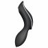 Satisfyer Curvy Trinity 2 - Akku-Lufdruckwellen-2in1-Vibrator (schwarz) 