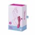 Satisfyer Curvy Trinity 3 - Akku-Luftwellen 2in1 Vibrator (Rot) 