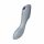 Satisfyer Curvy Trinity 3 - Wiederaufladbarer luftwellenvibrierender 3in1 Vibrator (Grau) 