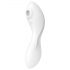 Satisfyer Curvy Trinity 5+ - intelligenter 2in1 Druckwellen-Vibrator (weiß)