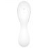 Satisfyer Curvy Trinity 5+ - intelligenter 2in1 Druckwellen-Vibrator (weiß)