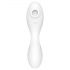 Satisfyer Curvy Trinity 5+ - intelligenter 2in1 Druckwellen-Vibrator (weiß)