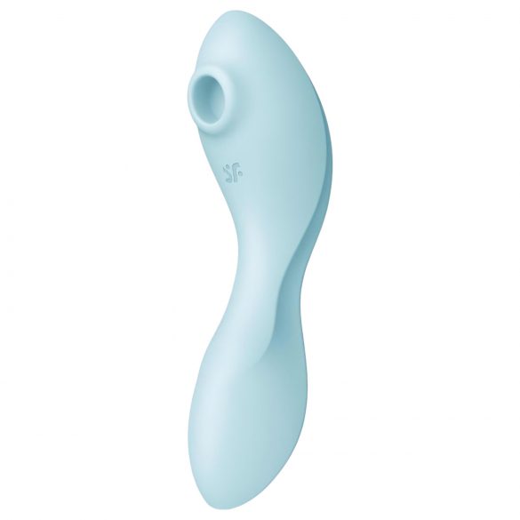 Satisfyer Curvy Trinity 5+ - Intelligenter Luftwellen 2-in-1 Vibrator (Blau)