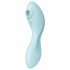 Satisfyer Curvy Trinity 5+ - intelligenter Luftwellen 2in1 Vibrator (blau) 