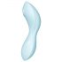 Satisfyer Curvy Trinity 5+ - Intelligenter Luftwellen 2-in-1 Vibrator (Blau)