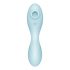 Satisfyer Curvy Trinity 5+ - intelligenter Luftwellen 2in1 Vibrator (blau) 