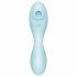 Satisfyer Curvy Trinity 5+ - intelligenter Luftwellen 2in1 Vibrator (blau) 