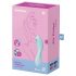 Satisfyer Curvy Trinity 5+ - Intelligenter Luftwellen 2-in-1 Vibrator (Blau)