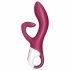 Satisfyer Embrace Me - wiederaufladbarer Vibrator mit Klitorisarm (rot) 