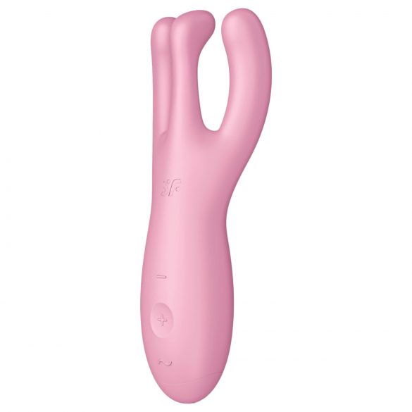 Satisfyer Threesome 4 - intelligenter Klitorisstimulator (rosa)