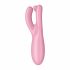 Satisfyer Threesome 4 - intelligenter Klitorisvibrator (pink) 