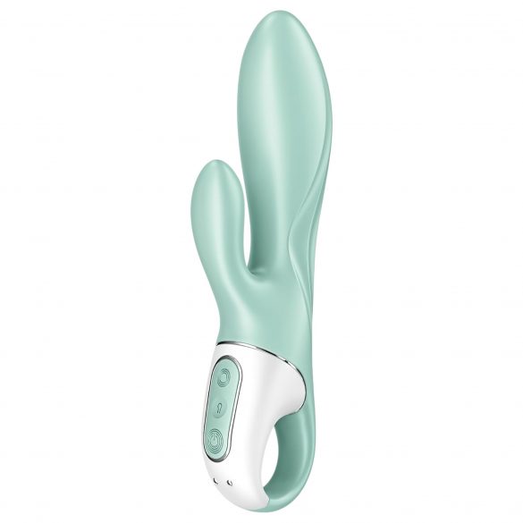 Satisfyer Air Pump Bunny 5 - intelligenter aufblasbarer Vibrator (Minze) 