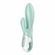 Satisfyer Air Pump Bunny 5 - intelligenter aufblasbarer Vibrator (Minze) 