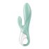 Satisfyer Air Pump Bunny 5 - intelligenter aufblasbarer Vibrator (Minze) 