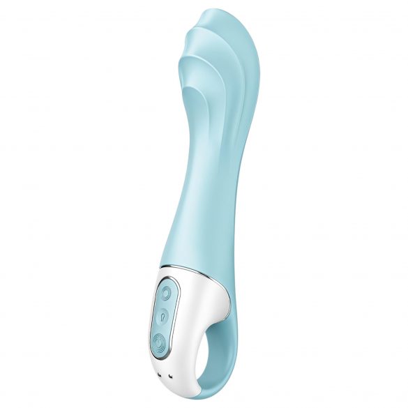 Satisfyer Air Pump Vibrator 5 - intelligentes aufblasbares Vibrator (blau) 