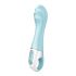 Satisfyer Air Pump Vibrator 5 - intelligentes aufblasbares Vibrator (blau) 