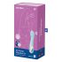 Satisfyer Air Pump Vibrator 5 - intelligentes aufblasbares Vibrator (blau) 