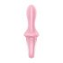 Satisfyer Air Pump Booty 5 - intelligenter aufblasbarer Analvibrator (pink) 